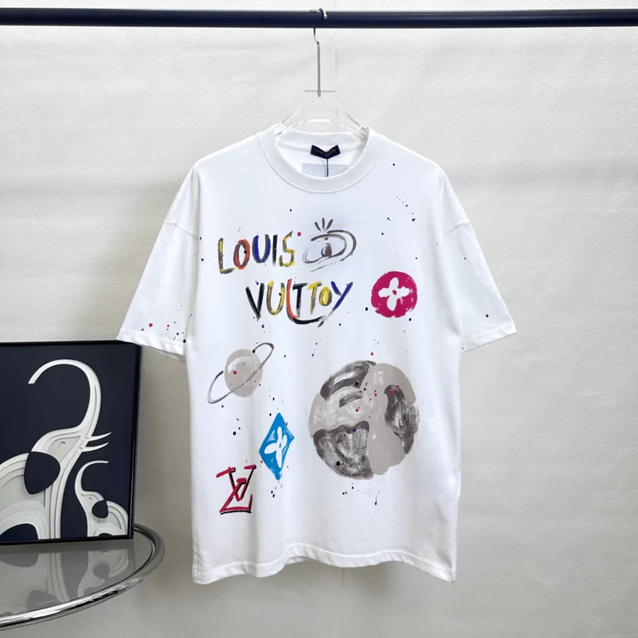 LV Starry Journey Print T Shirt