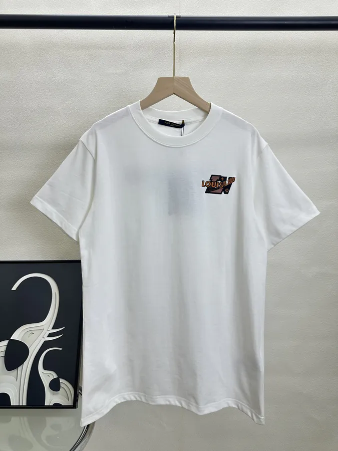 LV Vintage Star Embroidery Short Sleeve
