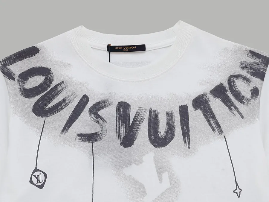 LV Starry Supply Embroidered Short Sleeve