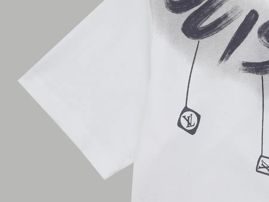 LV Starry Supply Embroidered Short Sleeve