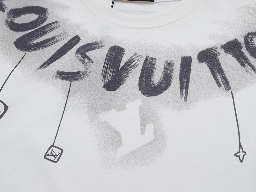 LV Starry Supply Embroidered Short Sleeve