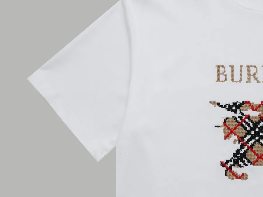 Burberry BBR Knit Patch War Horse Short Sleeve