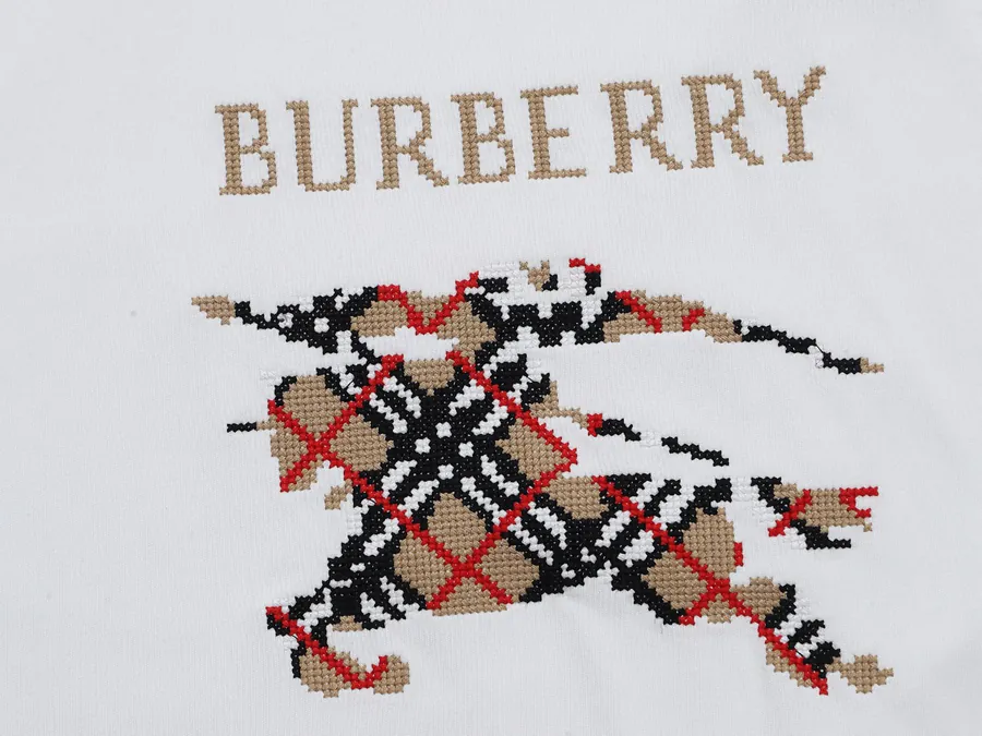 Burberry BBR Knit Patch War Horse Short Sleeve