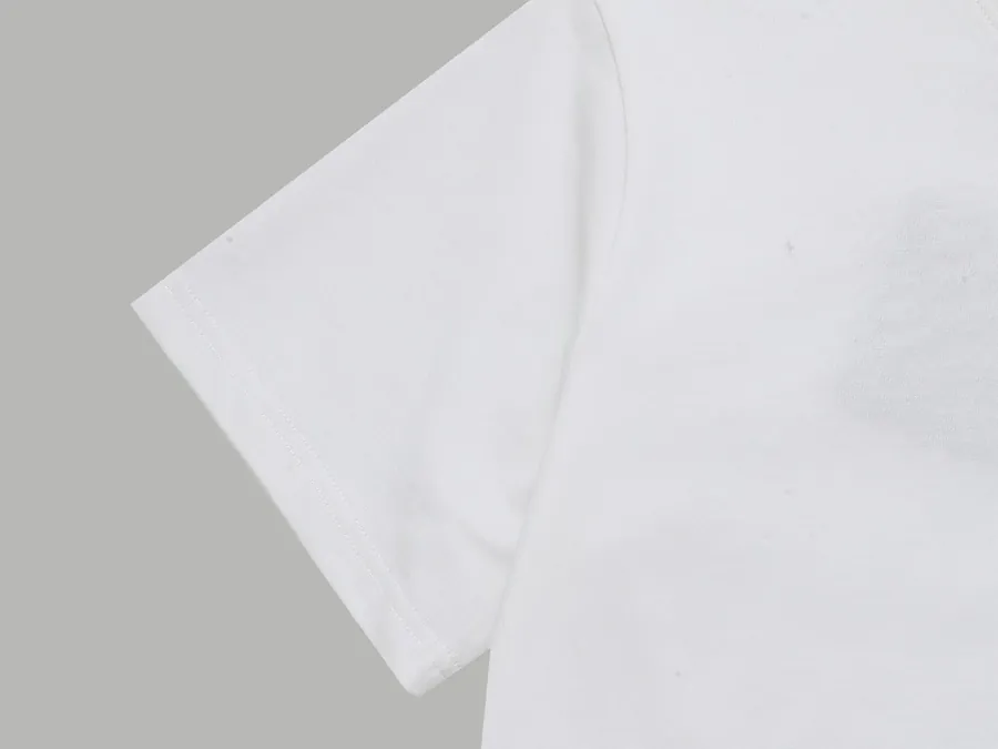 LV Starry Supply Limited Edition Embroidered Letter Short Sleeve