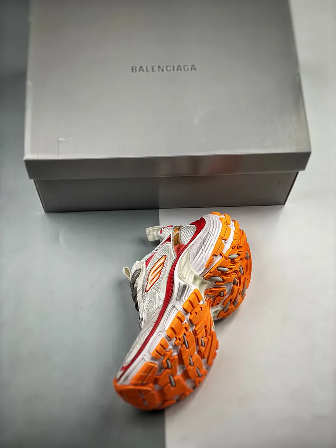 Balenciaga Paris 10XL White Orange Sneaker