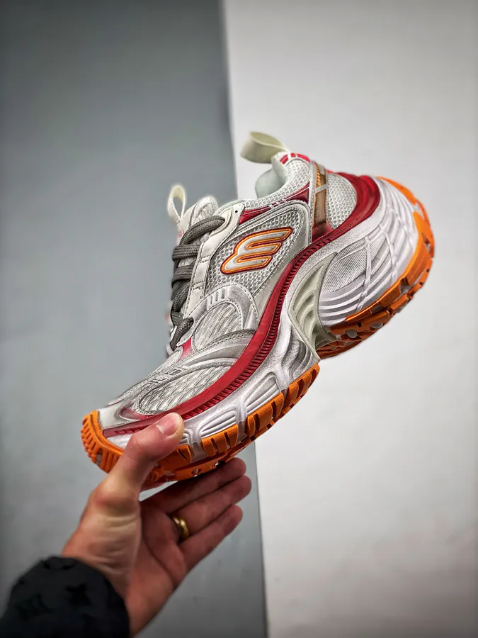 Balenciaga Paris 10XL White Orange Sneaker
