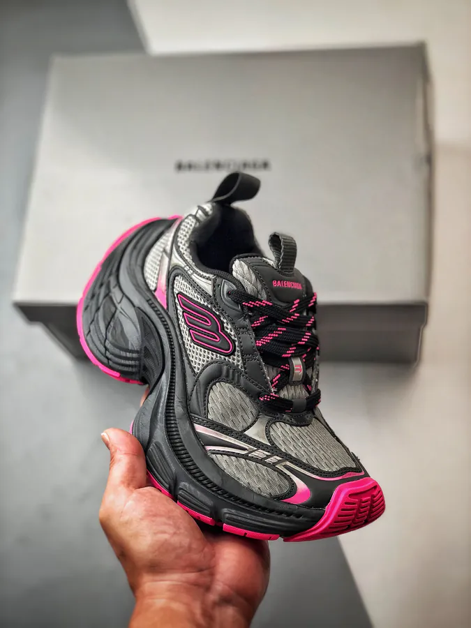 Balenciaga Paris 10XL Black Grey Pink