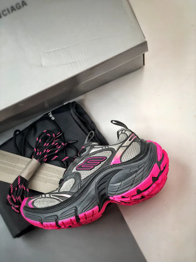 Balenciaga Paris 10XL Black Grey Pink