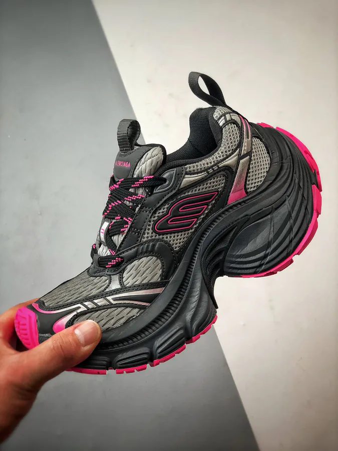 Balenciaga Paris 10XL Black Grey Pink