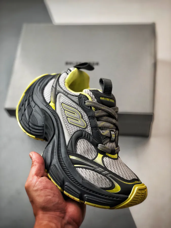 Balenciaga Paris 10XL Grey Black Yellow