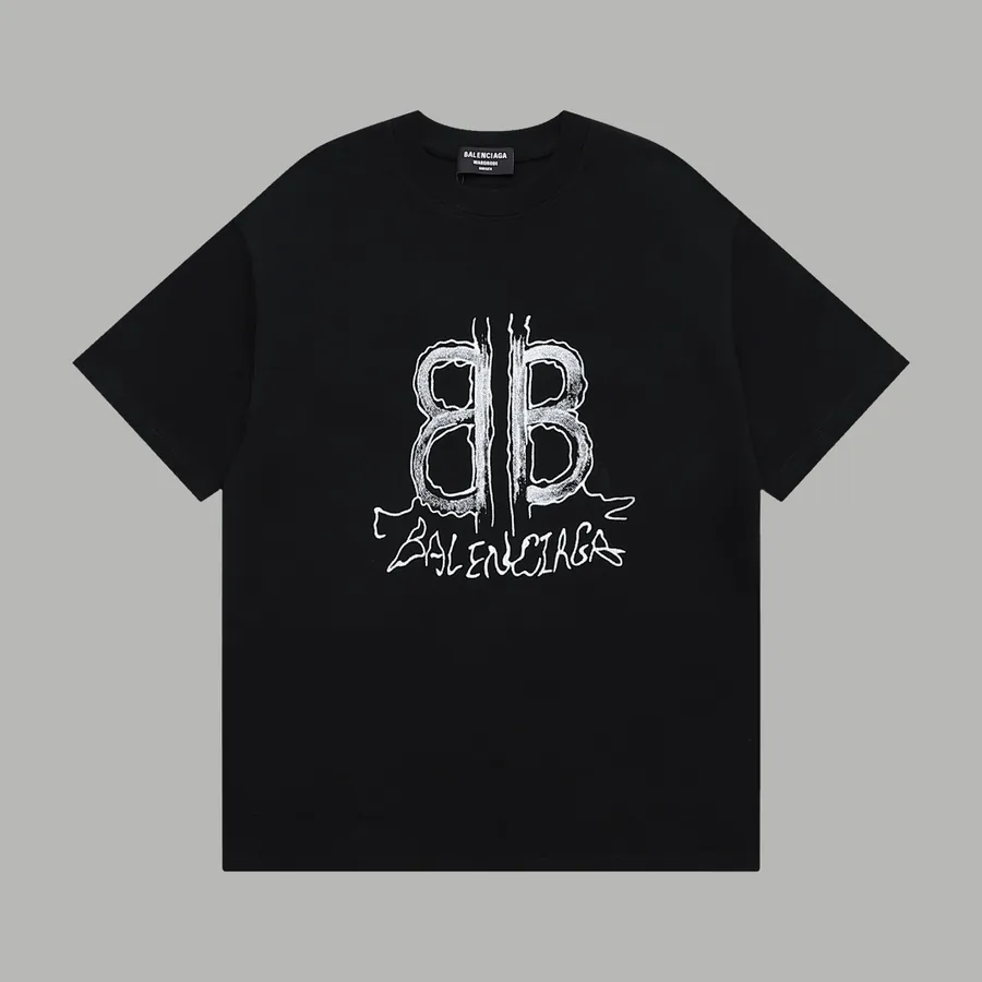 Balenciaga Logo Dissolve Short Sleeve