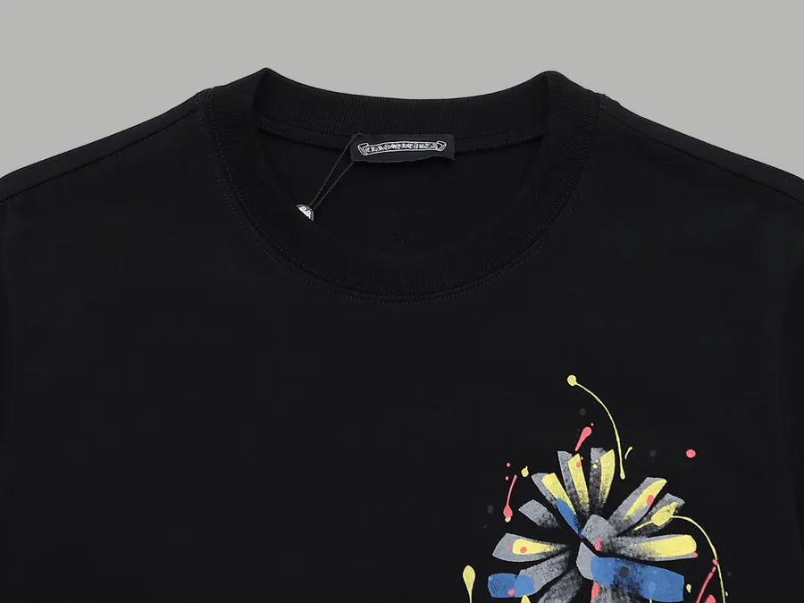 Chro心 CH泼墨烟花短袖 Unisex