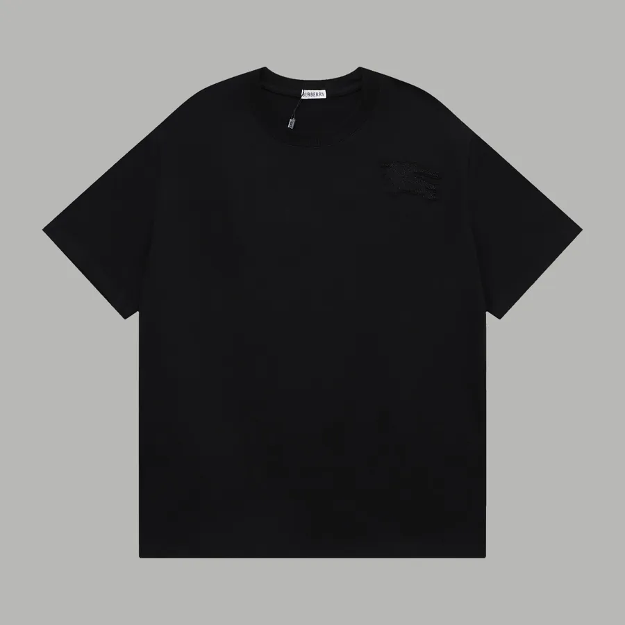 Burberry BBR Hidden Embroidery War Horse Short Sleeve