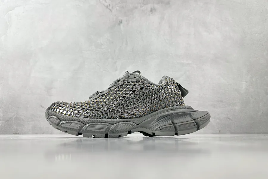 Balenciaga Paris 3XL Silver Gray