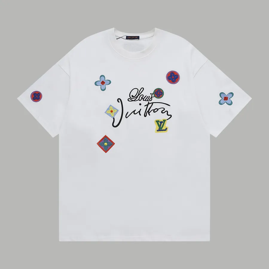 Louis Vuitton Doodle Embroidery Short Sleeve