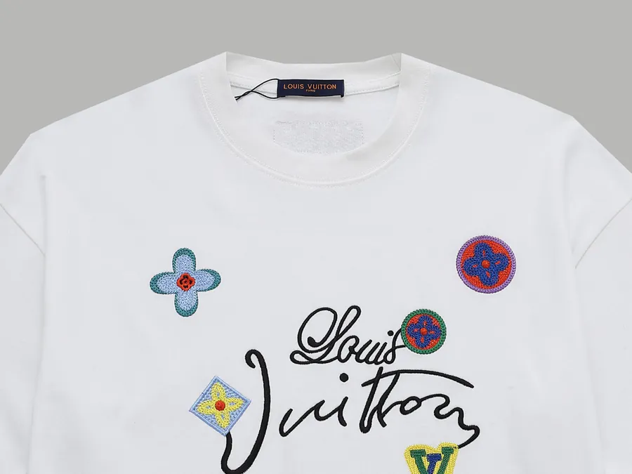 Louis Vuitton Doodle Embroidery Short Sleeve