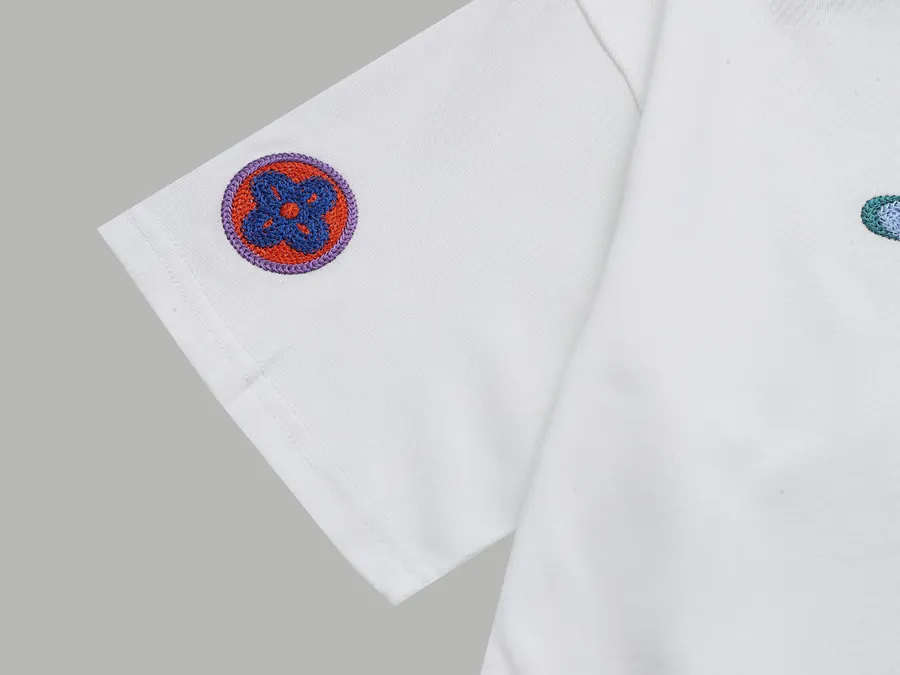 Louis Vuitton Doodle Embroidery Short Sleeve