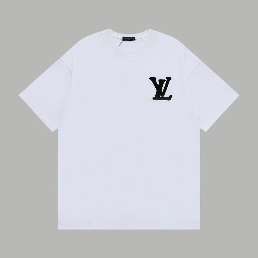 LVV Starry Supply Louis Vuitton LV Embroidered Multi Technique Letter T Shirt