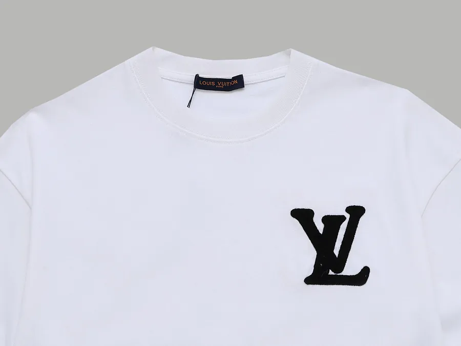 LVV Starry Supply Louis Vuitton LV Embroidered Multi Technique Letter T Shirt