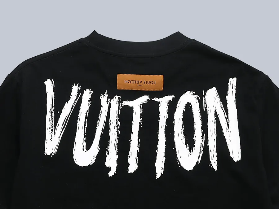 LV Starry Exclusive Scarf Red Embroidered Short Sleeve