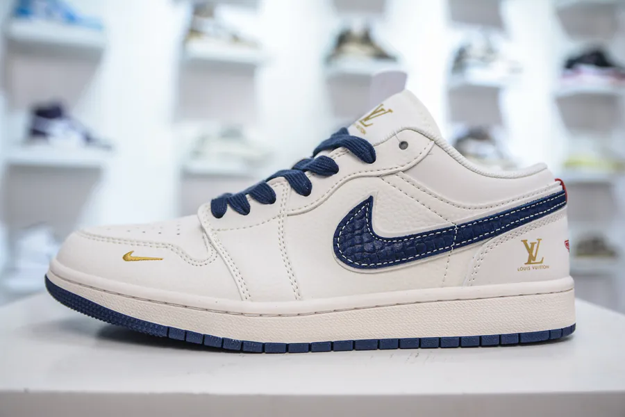 Louis Vuitton Air 1 Low X Custom Color, Premium Materials