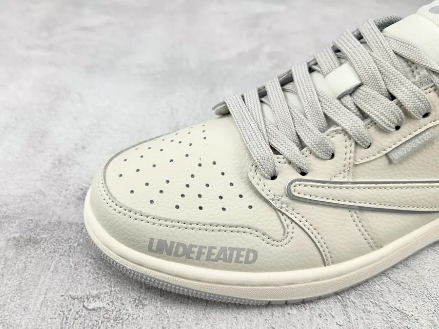 Custom Air Jordan 1 Low Ow Sp Unde Feated
