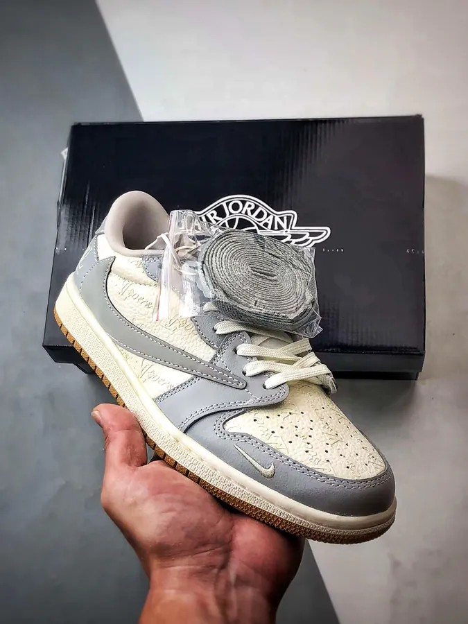 LV Air Jordan 1 Low OG Premium Custom Edition
