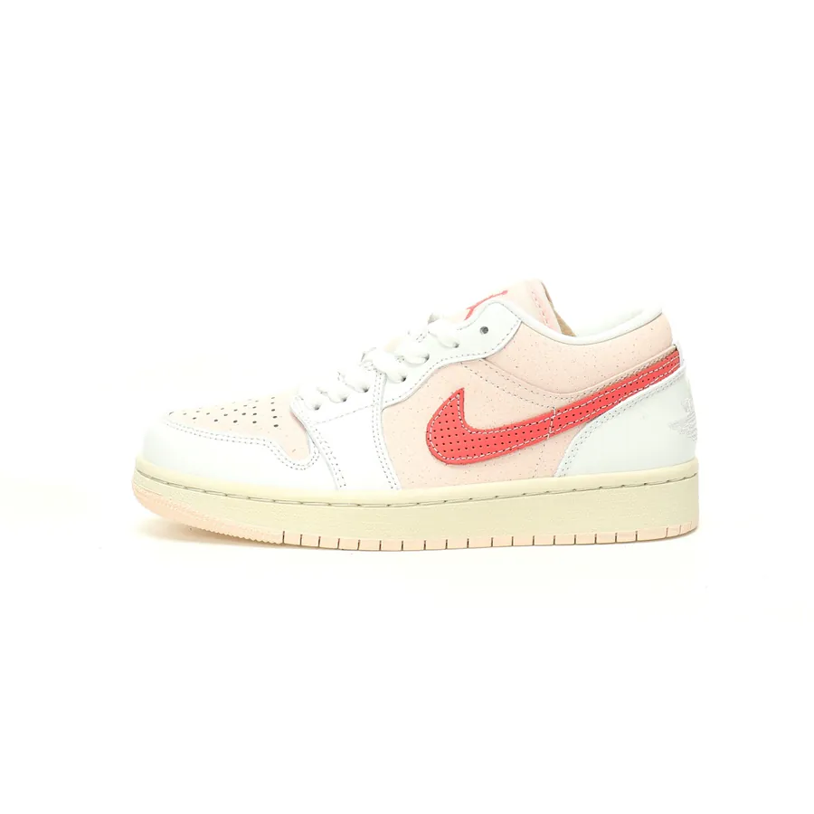 Air 1 Low Strawberry Milkshake 1st Generation Classic Retro Cultural Casual Sports Bucket