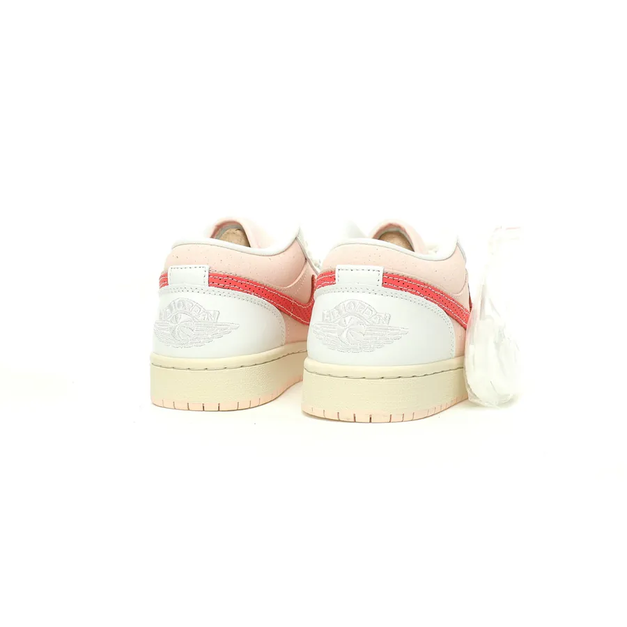 Air 1 Low Strawberry Milkshake 1st Generation Classic Retro Cultural Casual Sports Bucket