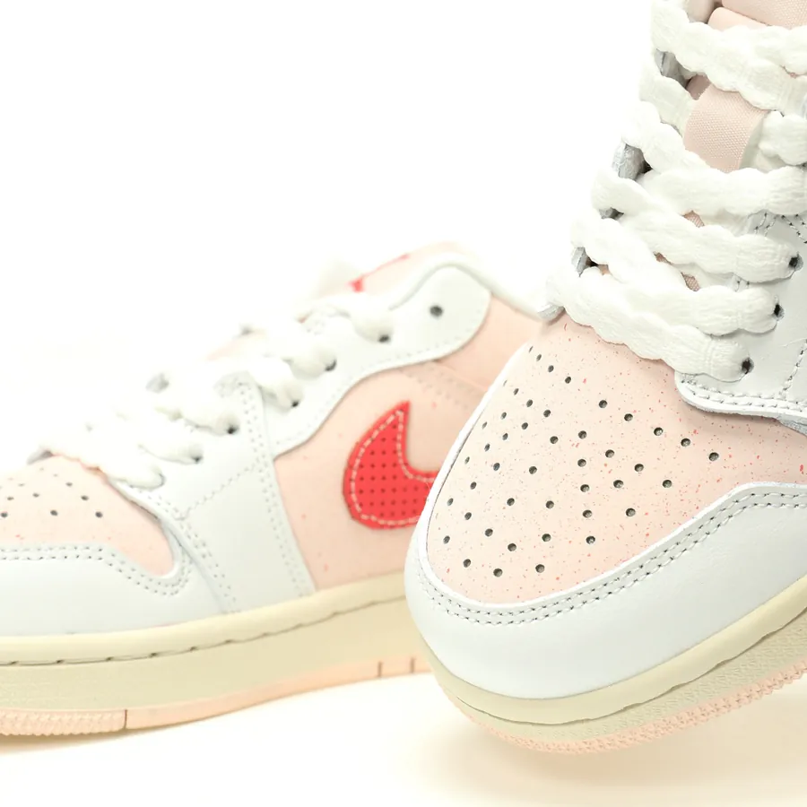Air 1 Low Strawberry Milkshake 1st Generation Classic Retro Cultural Casual Sports Bucket