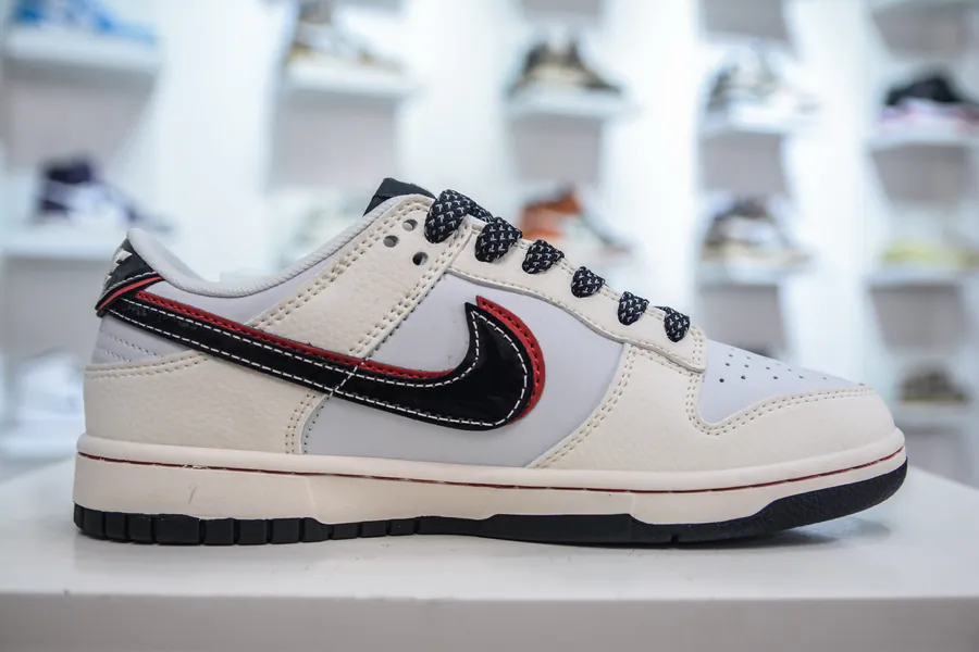 Nike SB Dunk Low Question 9 Collaboration Grey and White Colorway