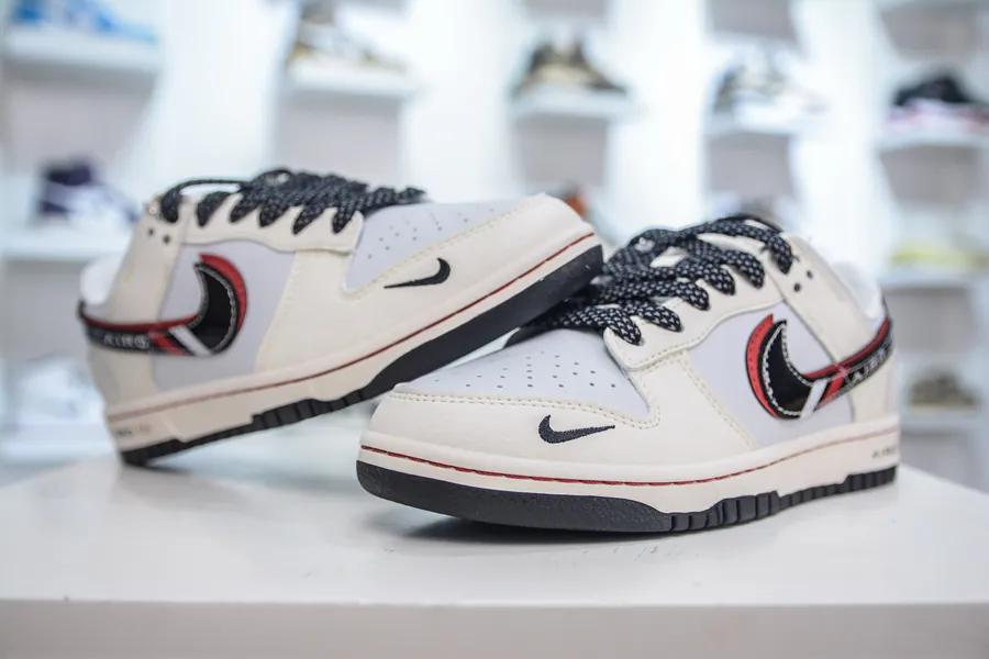 Nike SB Dunk Low Question 9 Collaboration Grey and White Colorway