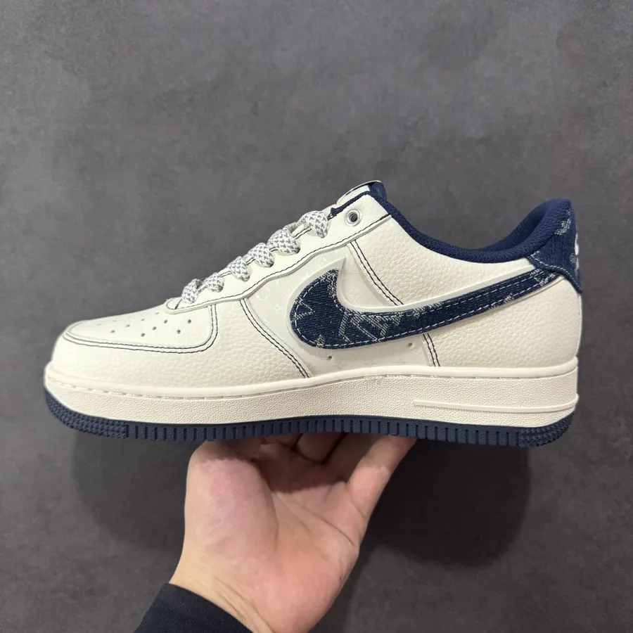 Louis Vuitton x Nk Air Force 1’07 Custom Color Low Top Sneaker