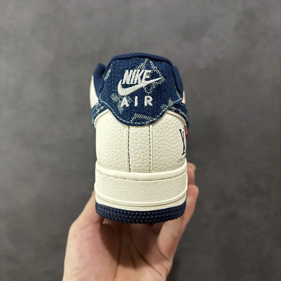 Louis Vuitton x Nk Air Force 1’07 Custom Color Low Top Sneaker
