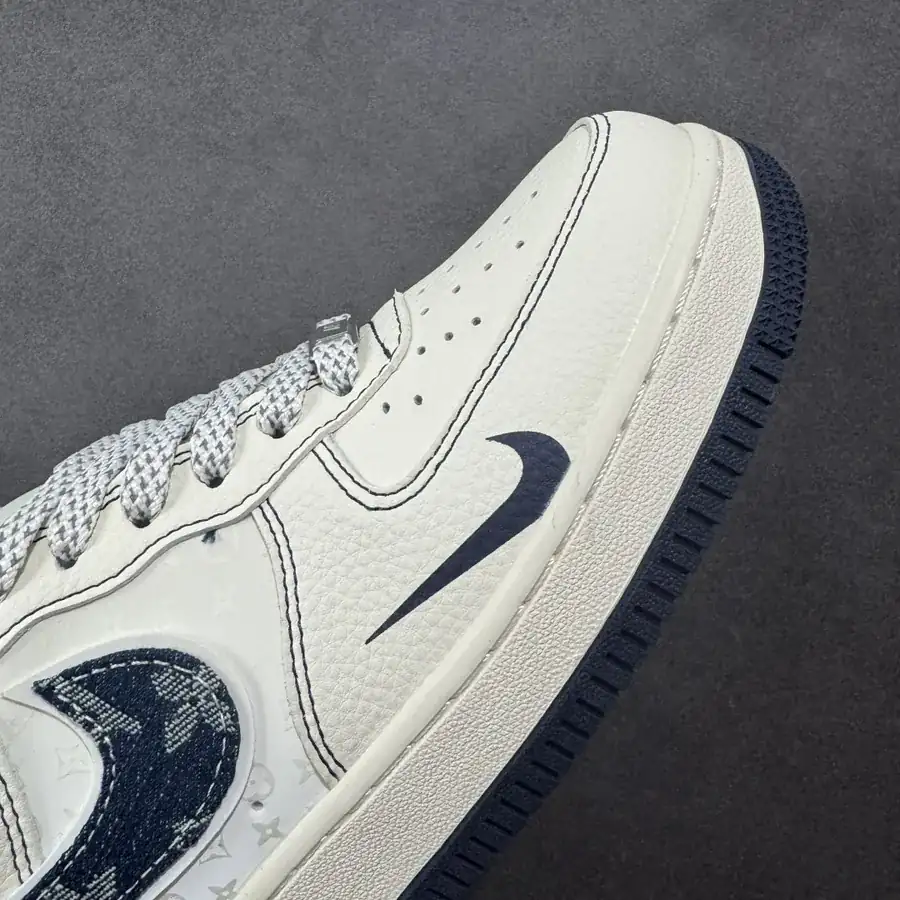 Louis Vuitton x Nk Air Force 1’07 Custom Color Low Top Sneaker