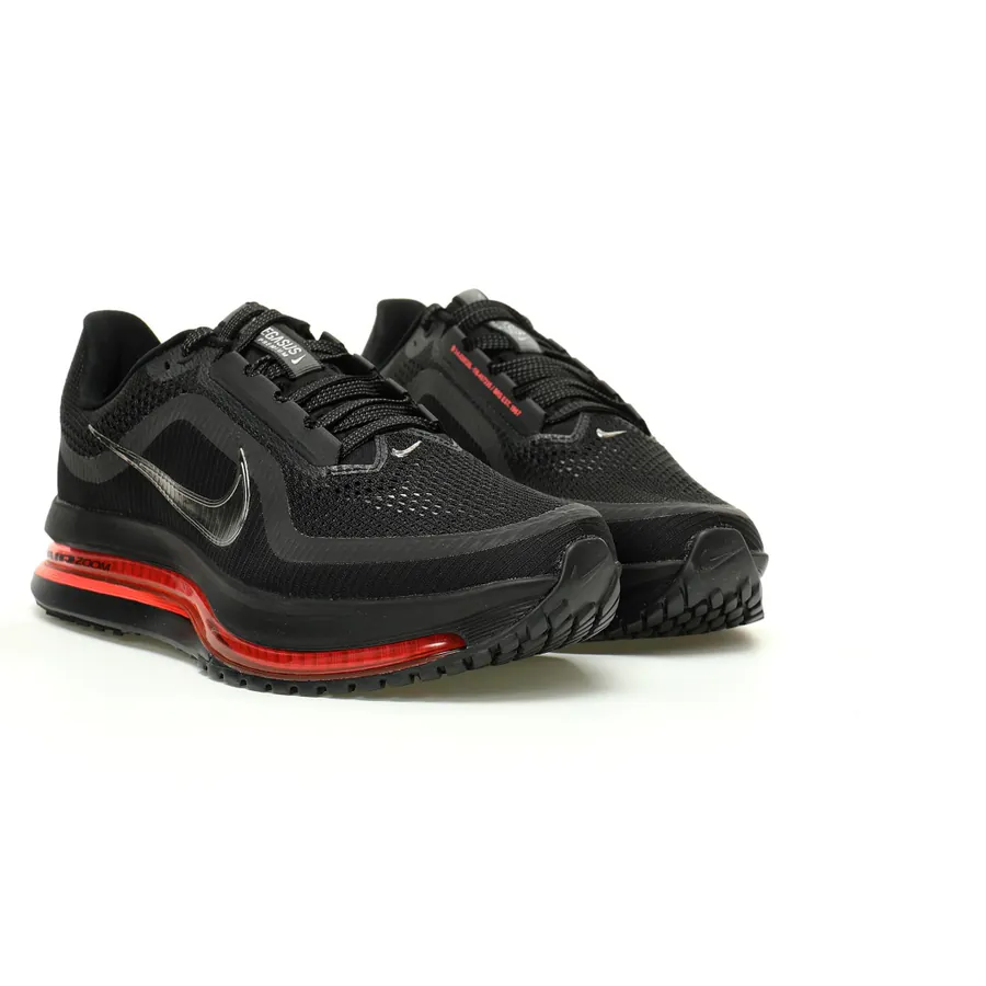 Nike Pegasus Premium 'BlackBright Crimson' Low Top Running Shoes