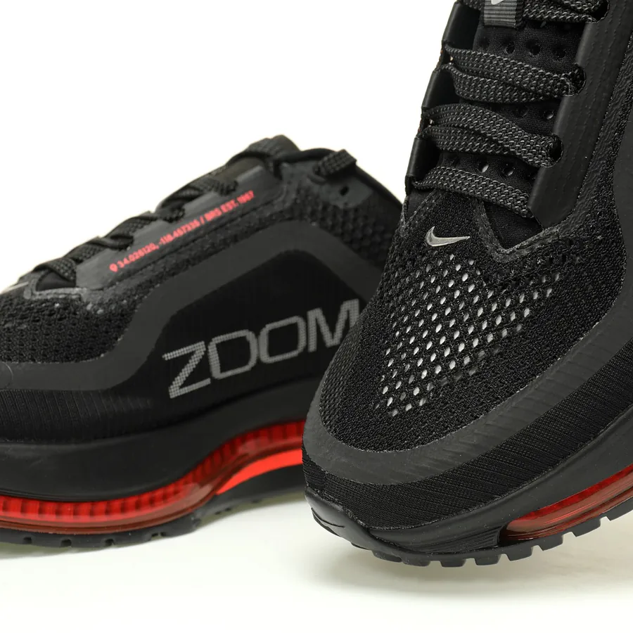Nike Pegasus Premium 'BlackBright Crimson' Low Top Running Shoes