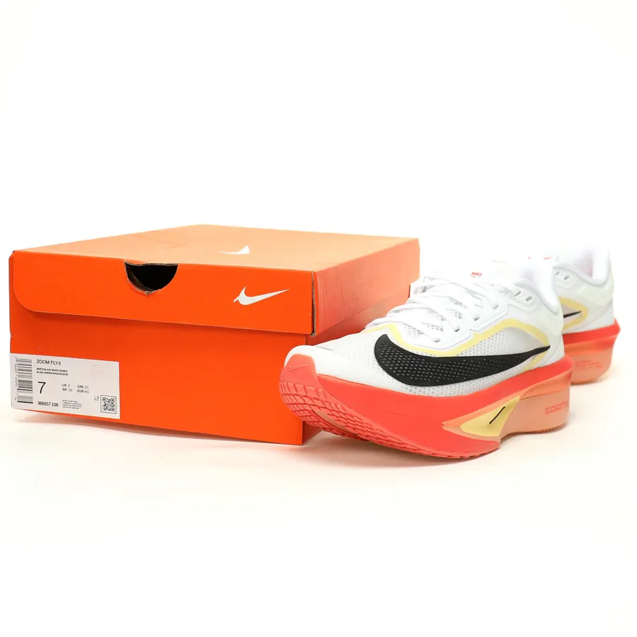 Zoom Fly 6 Premium White Black Magic Ember