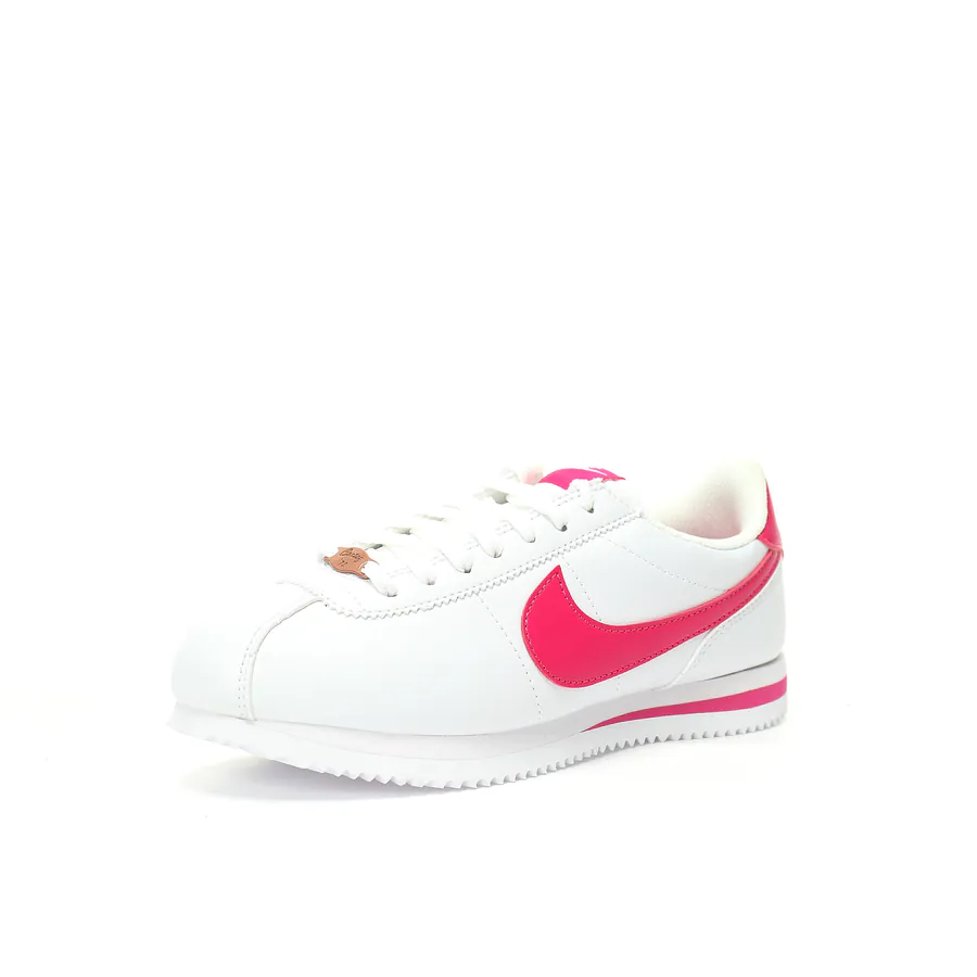 Cortez Low 'White Pink Prime' Vintage Style Retro Running Shoes