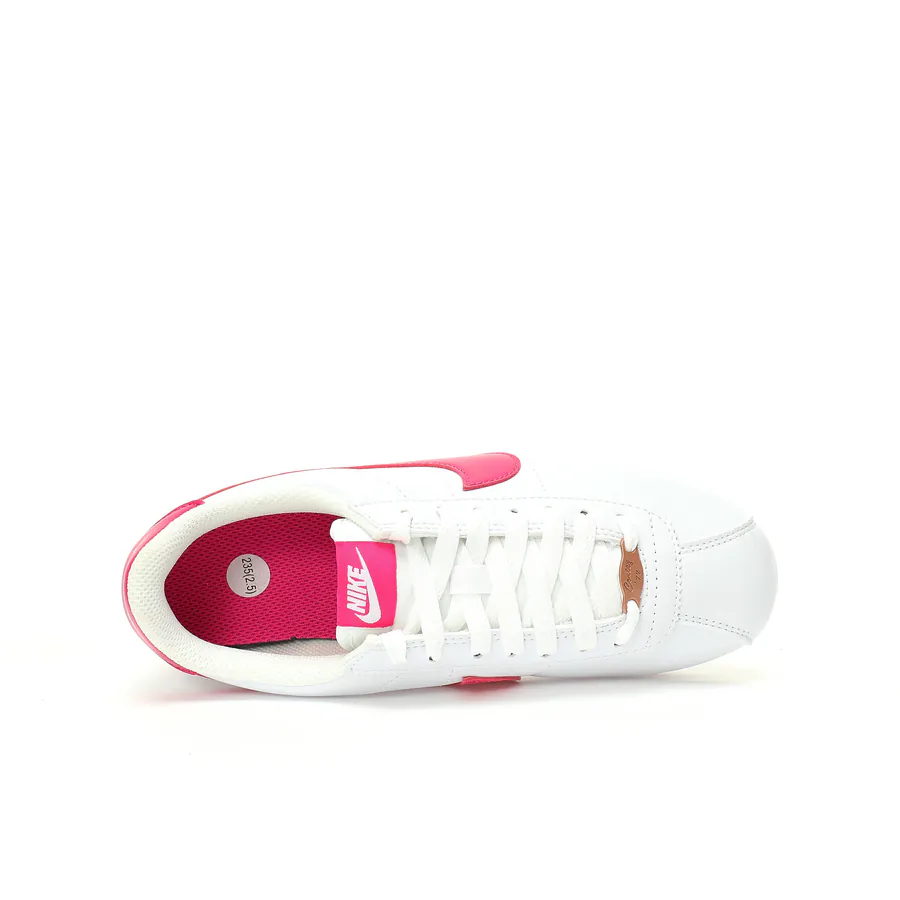 Cortez Low 'White Pink Prime' Vintage Style Retro Running Shoes