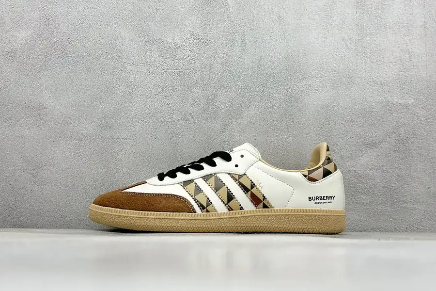 Adidas originals Samba OG x BURBERRY Brown White