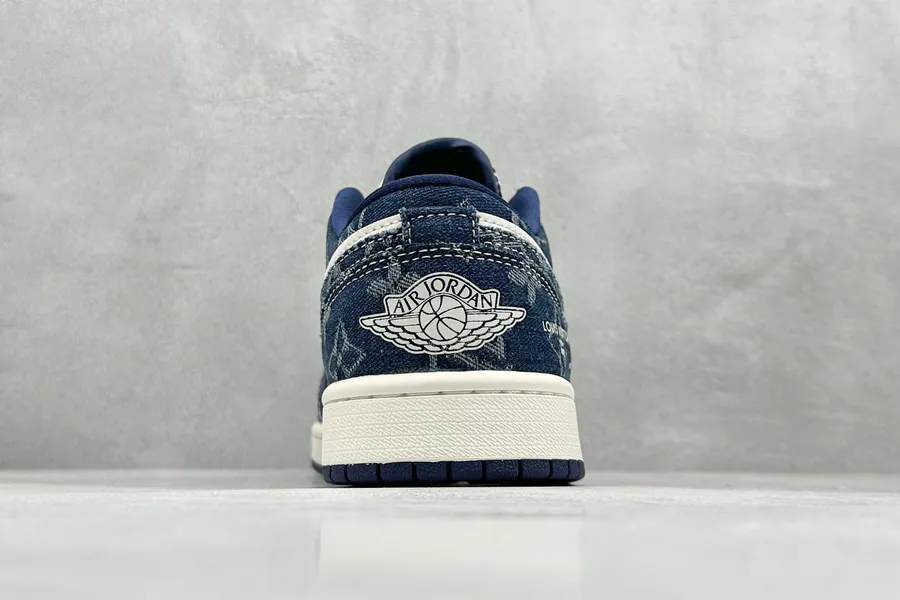 Air Jordan 1 Retro Low x Louis Vuitton Blue White
