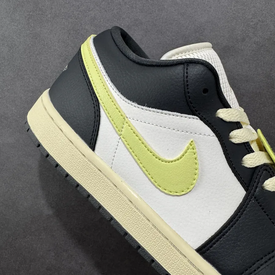 Air Jordan AJ1 Low Original Version Black, White, Green