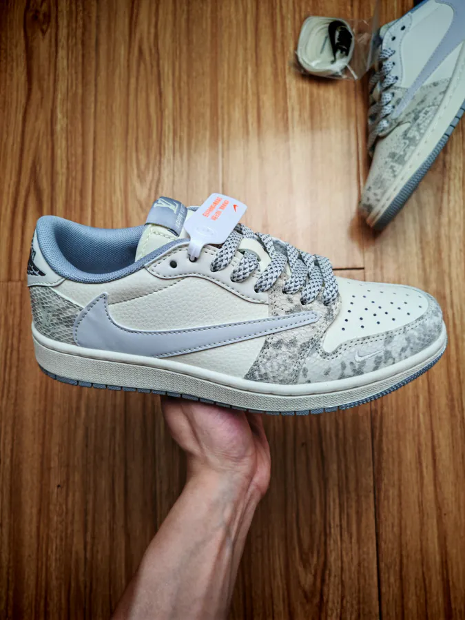 Travis Scott x Fraent Design x Air 1 Low OG SP Snake Pattern