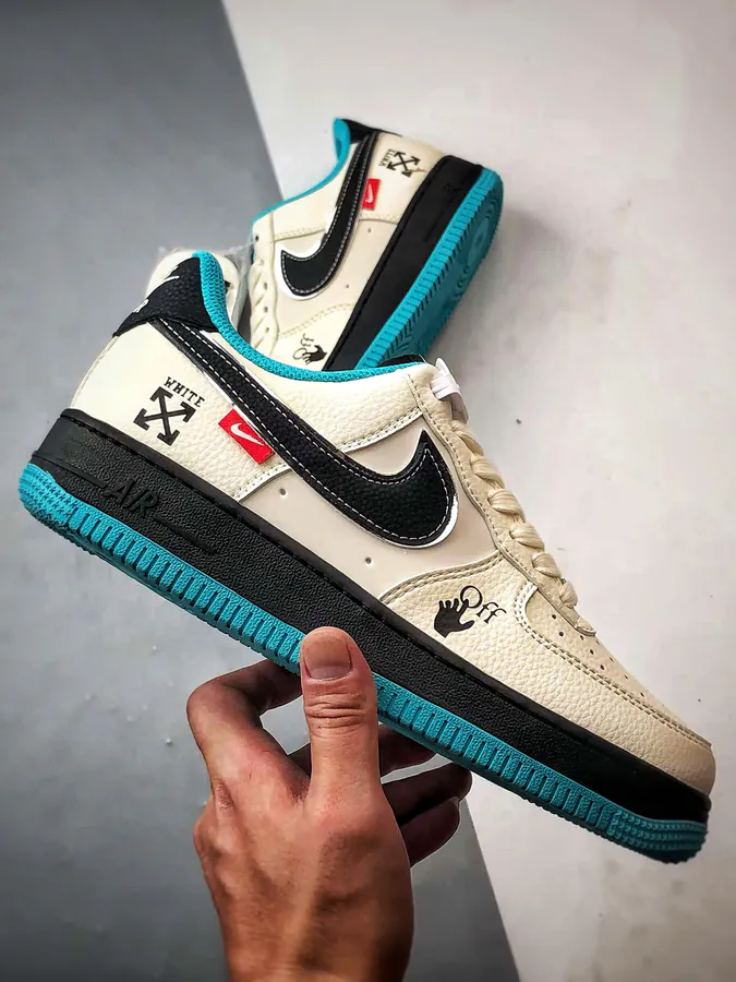 OW x Air Force 1 Low Low Top Sneaker