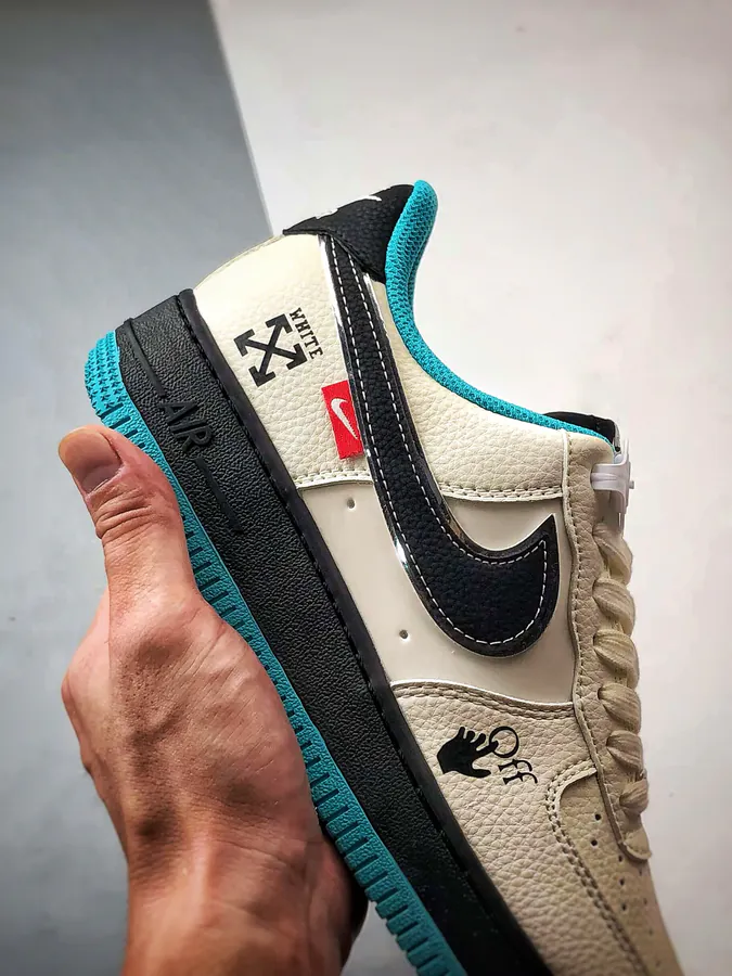 OW x Air Force 1 Low Low Top Sneaker