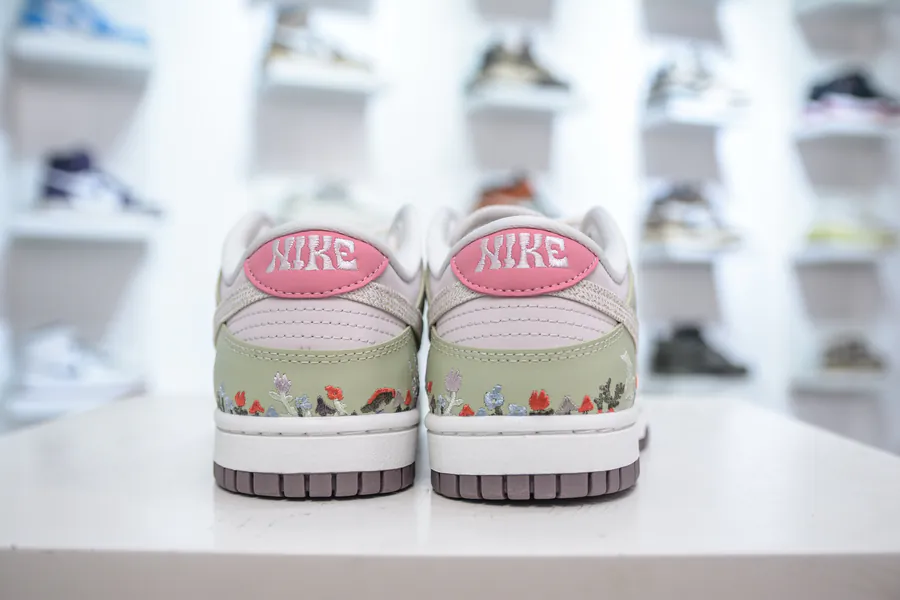 Nike Dunk Low Mushroom Green Powder Exclusive Original