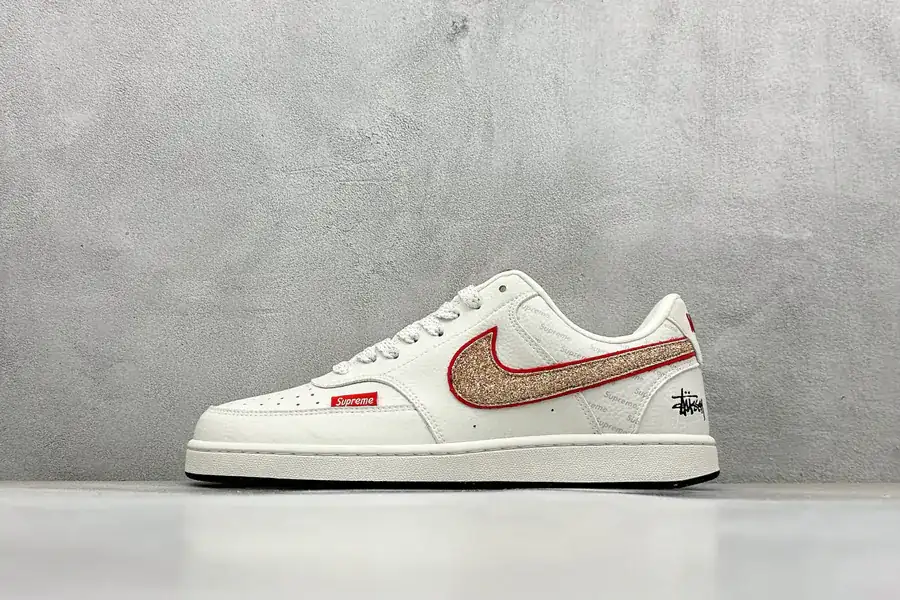 Nike Court Vision Low Stussy Collaboration