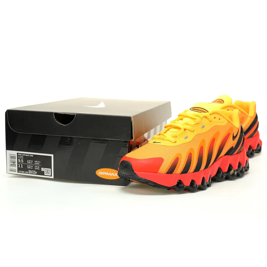 Nike Air Max DN Premium OrangeBlack Low Top Pod Shaped Air Cushion