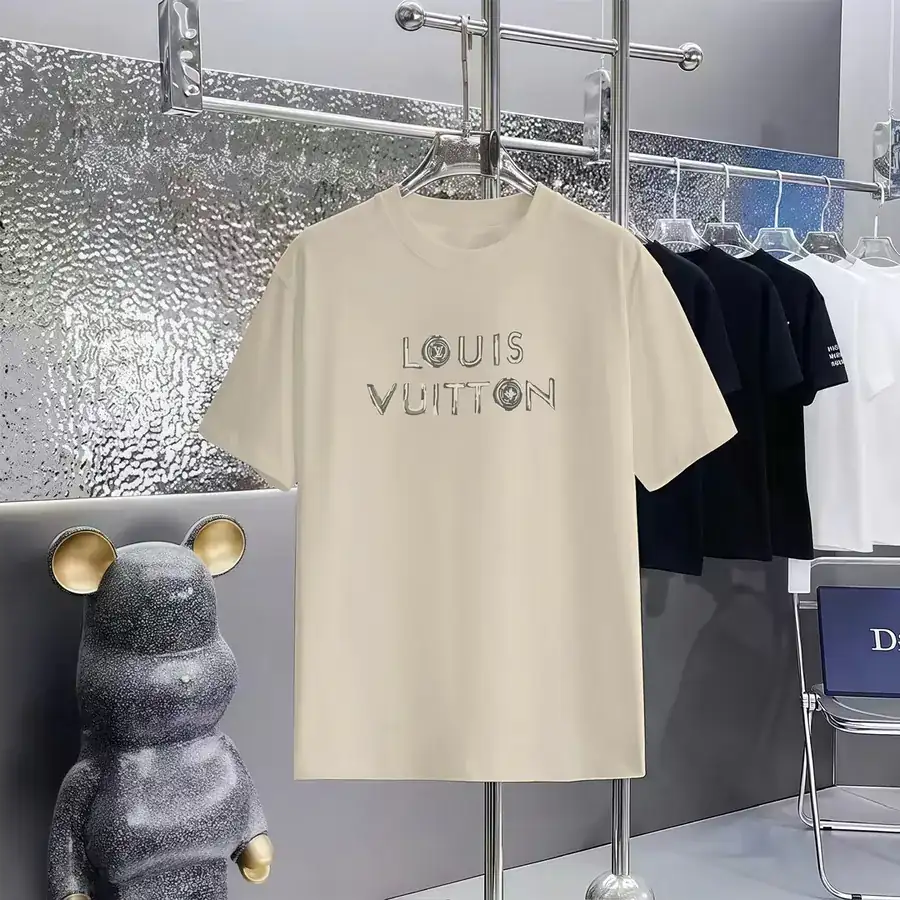 LOUIS VUITTON印花圆领短袖T恤